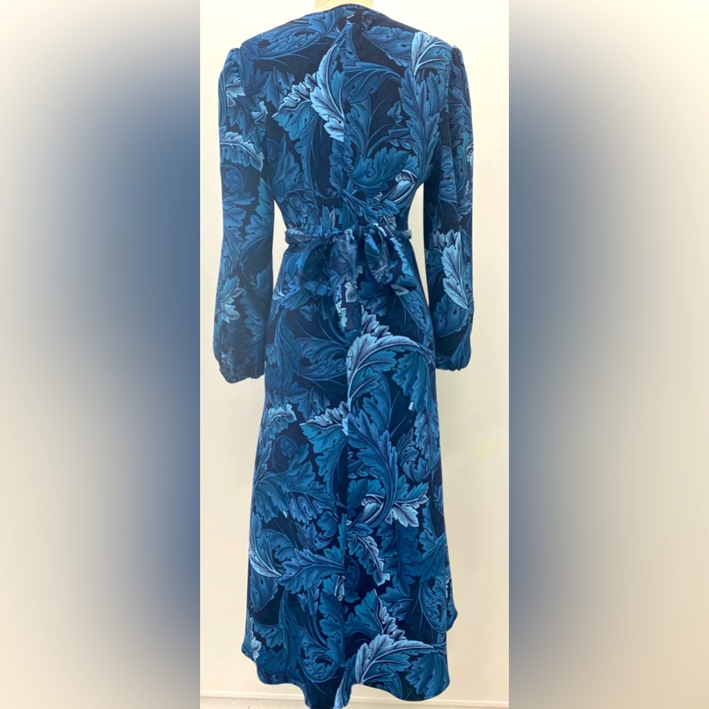 Scanlan Theodore |Brand new without tag Leaf Printed MIDI Dress - Picture 4 of 8